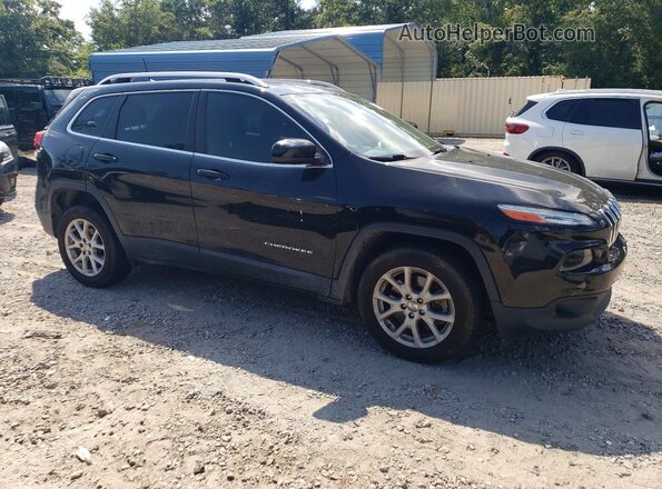 1C4PJLLB1JD538789 2018 JEEP CHEROKEE Black Przód prawy