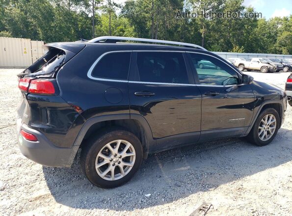 1C4PJLLB1JD538789 2018 JEEP CHEROKEE Black Tył prawy