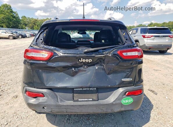 1C4PJLLB1JD538789 2018 JEEP CHEROKEE Black Widok z tyłu