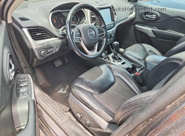 1C4PJLLB2JD510953 2018 JEEP CHEROCKEE Gray Առջևի վահանակի տեսք