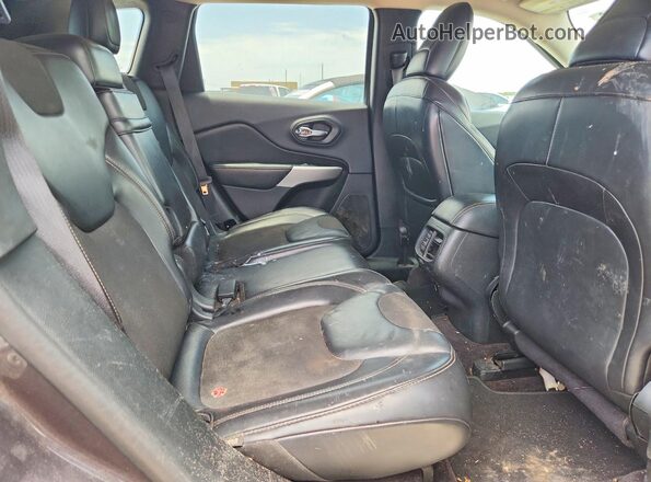 1C4PJLLB2JD510953 2018 JEEP CHEROCKEE Gray Սալոնի հետևի տեսք