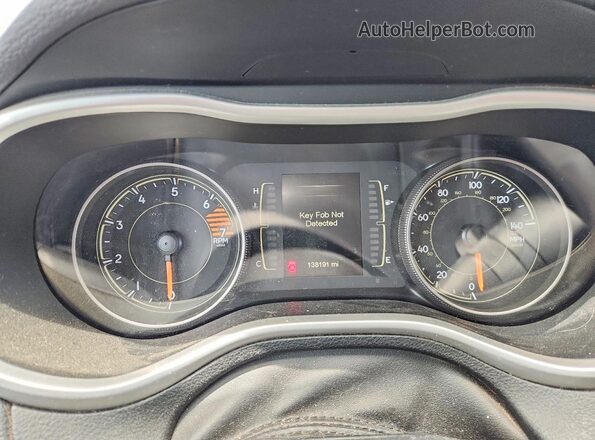 1C4PJLLB2JD510953 2018 JEEP CHEROCKEE Gray Սարքավորումների վահանակի տեսք
