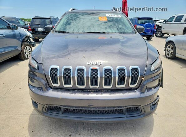 1C4PJLLB2JD510953 2018 JEEP CHEROCKEE Gray Դիմացի տեսք