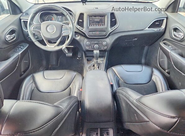1C4PJLLB2KD486316 2019 JEEP CHEROKEE White Widok deski rozdzielczej