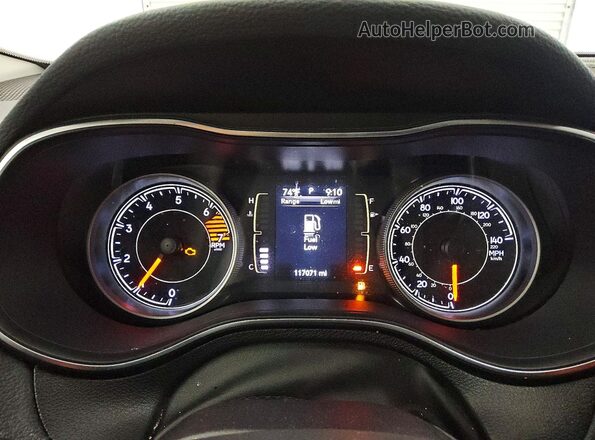 1C4PJLLB2LD503391 2020 JEEP CHEROKEE Red Вид щитка приладів