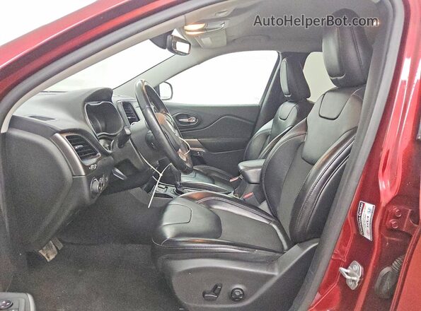 1C4PJLLB2LD503391 2020 JEEP CHEROKEE Red Вид салону спереду