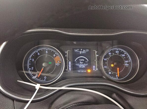 1C4PJLLB2LD561078 2020 JEEP CHEROKEE Gray Вид щитка приладів
