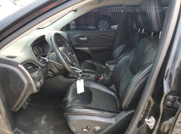 1C4PJLLB2LD652786 2020 JEEP CHEROKEE Black Vista interior delantera