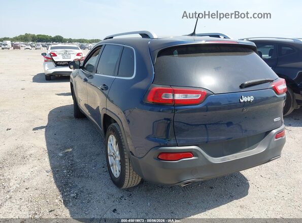 1C4PJLLB3JD552709 2018 JEEP CHEROKEE Синий Задняя левая четверть