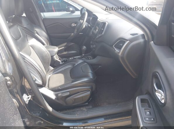 1C4PJLLB3KD110255 2019 JEEP CHEROKEE Black Front interior view