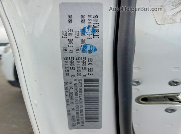 1C4PJLLB3KD186848 2019 JEEP CHEROKEE White VIN sticker view