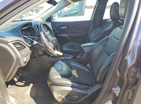 1C4PJLLB3KD316630 2019 JEEP CHEROKEE Gray წინა სალონის ხედი