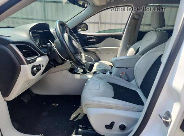 1C4PJLLB3LD535749 2020 JEEP CHEROKEE White წინა სალონის ხედი