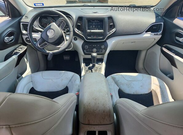 1C4PJLLB3LD535749 2020 JEEP CHEROKEE White წინა პანელის ხედი