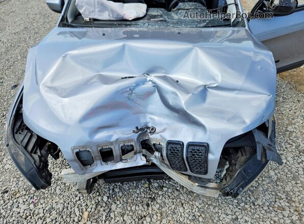 1C4PJLLB3LD573661 2020 JEEP CHEROKEE Silver Rear interior view