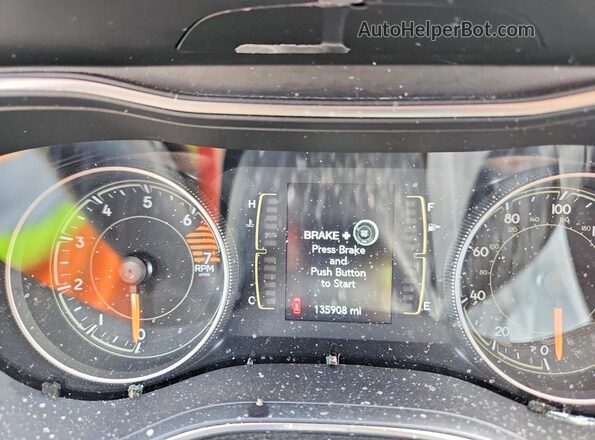 1C4PJLLB3LD573661 2020 JEEP CHEROKEE Silver Instrument cluster view