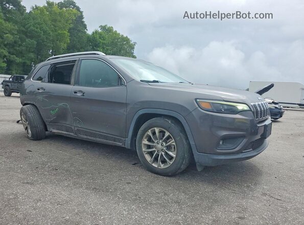 1C4PJLLB4KD144253 2019 JEEP CHEROKEE Gray Delantero derecho
