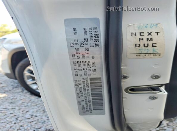 1C4PJLLB4KD184638 2019 JEEP CHEROKEE White Vista de la etiqueta del VIN