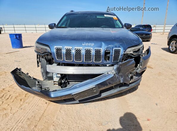 1C4PJLLB4LD585804 2020 JEEP CHEROKEE Синий Вид спереди