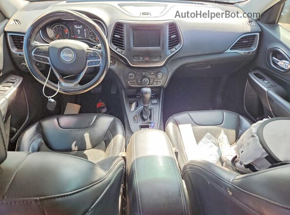 1C4PJLLB4LD585804 2020 JEEP CHEROKEE Синий Вид панели приборов