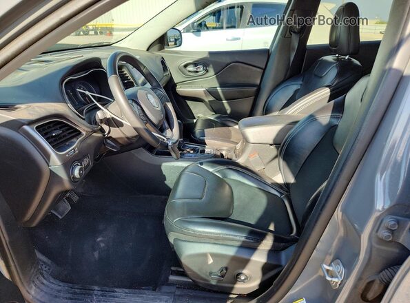 1C4PJLLB4LD624178 2020 JEEP CHEROKEE Gray Front interior view