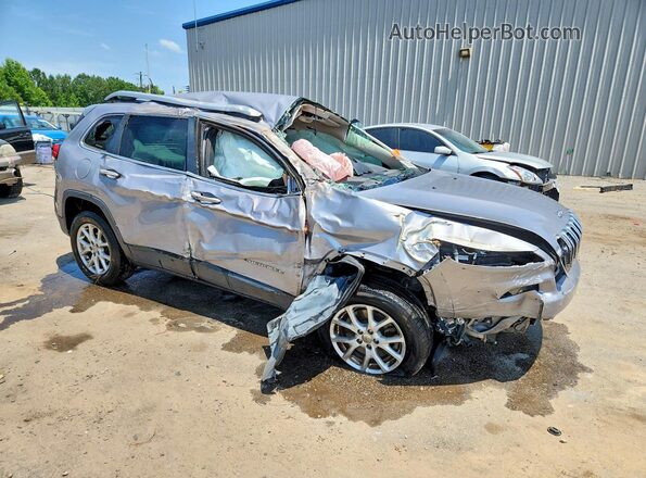 1C4PJLLB5JD504158 2018 JEEP CHEROKEE Silver Przód prawy