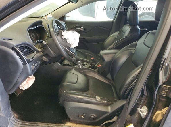 1C4PJLLB5LD577226 2020 JEEP CHEROKEE Black Widok wnętrza z przodu