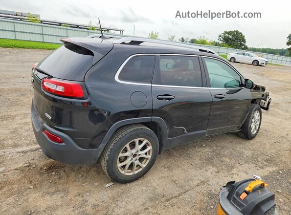 1C4PJLLB7JD503366 2018 JEEP CHEROKEE Black უკანა მარჯვენა