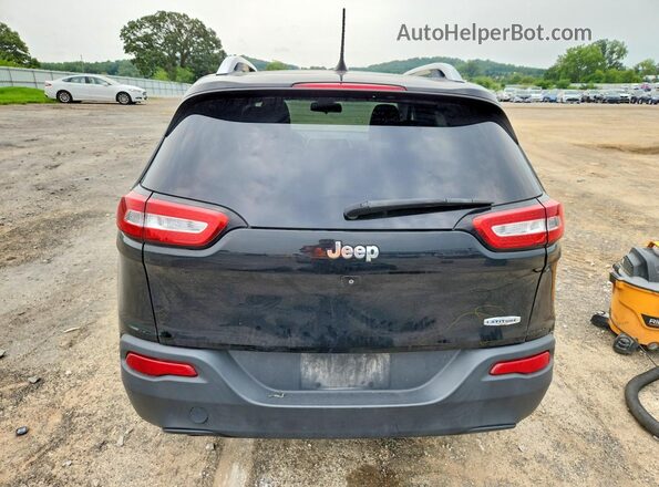 1C4PJLLB7JD503366 2018 JEEP CHEROKEE Black უკანა ხედი