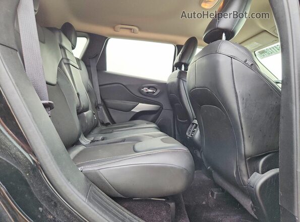 1C4PJLLB7JD503366 2018 JEEP CHEROKEE Black უკანა სალონის ხედი