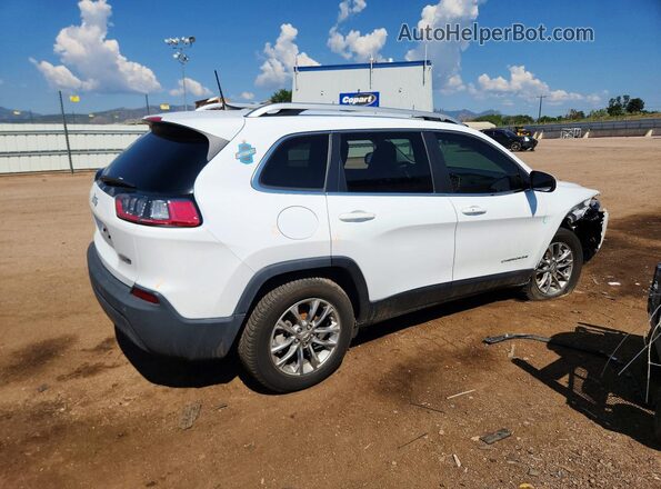 1C4PJLLB7LD573923 2020 JEEP CHEROKEE White Задня права чверть
