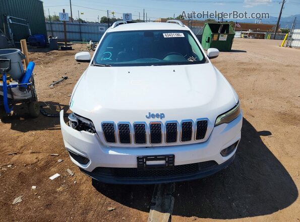 1C4PJLLB7LD573923 2020 JEEP CHEROKEE White Вид спереду