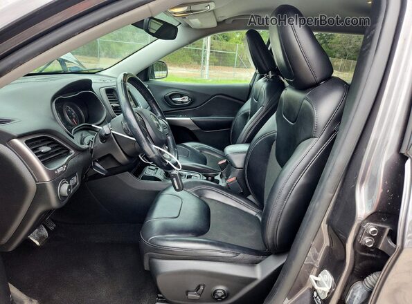 1C4PJLLB7MD189576 2021 JEEP CHEROKEE Gray Vista interior delantera