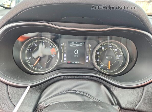 1C4PJLLB7MD189576 2021 JEEP CHEROKEE Gray Vista del cuadro de instrumentos