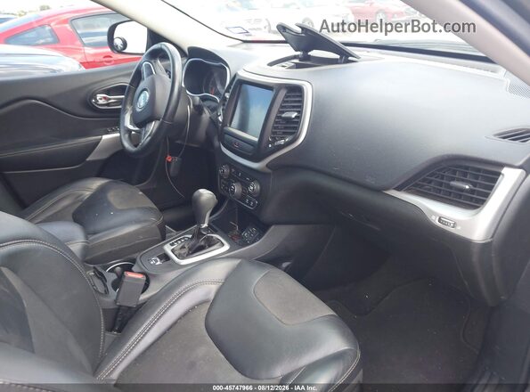 1C4PJLLB8JD590825 2018 JEEP CHEROKEE Gray Вид салону спереду