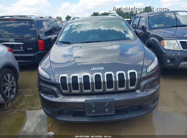 1C4PJLLB8JD590825 2018 JEEP CHEROKEE Gray Вид щитка приладів