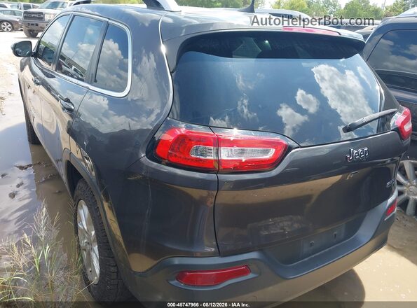 1C4PJLLB8JD590825 2018 JEEP CHEROKEE Gray Задня ліва чверть
