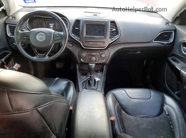 1C4PJLLB8KD339403 2019 JEEP CHEROKEE Maroon Widok deski rozdzielczej