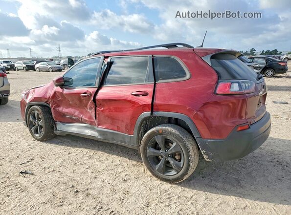 1C4PJLLB8KD339403 2019 JEEP CHEROKEE Maroon Tył lewy