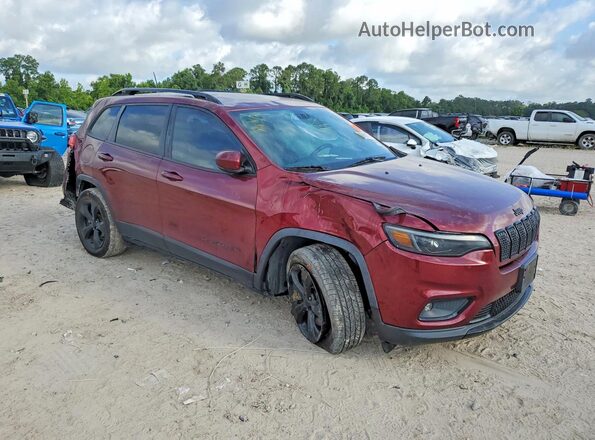 1C4PJLLB8KD339403 2019 JEEP CHEROKEE Maroon Przód prawy