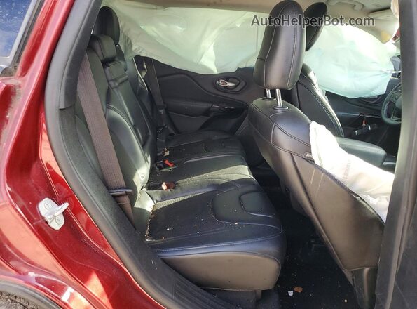1C4PJLLB8KD339403 2019 JEEP CHEROKEE Maroon Widok wnętrza z tyłu