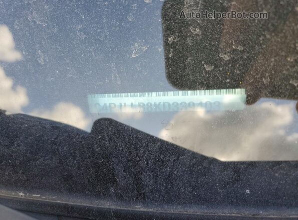 1C4PJLLB8KD339403 2019 JEEP CHEROKEE Maroon Widok naklejki z numerem VIN