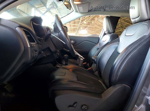 1C4PJLLB8KD439274 2019 JEEP CHEROKEE Gray Vista interior delantera