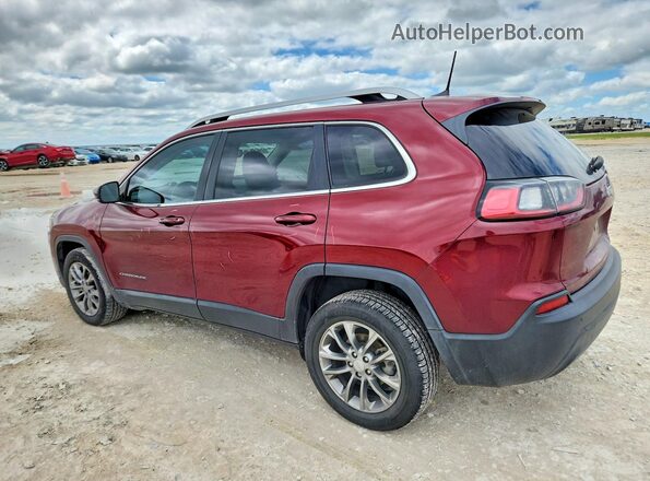 1C4PJLLB8MD114286 2021 JEEP CHEROKEE Red Trasero izquierdo