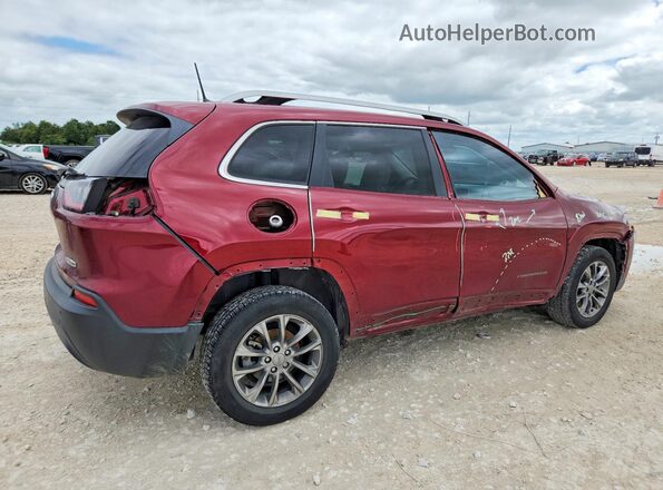 1C4PJLLB8MD114286 2021 JEEP CHEROKEE Red Trasero derecho