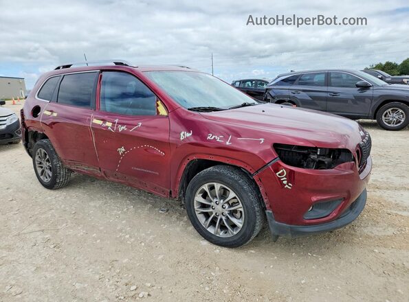 1C4PJLLB8MD114286 2021 JEEP CHEROKEE Red Delantero derecho