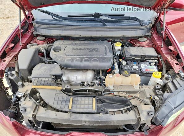 1C4PJLLB8MD114286 2021 JEEP CHEROKEE Red Vista interior trasera