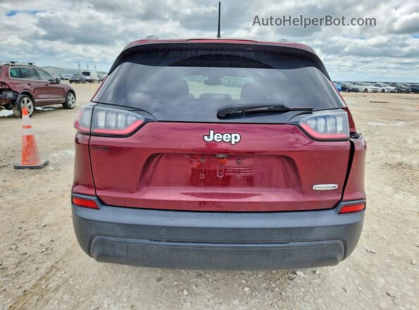 1C4PJLLB8MD114286 2021 JEEP CHEROKEE Red Vista trasera