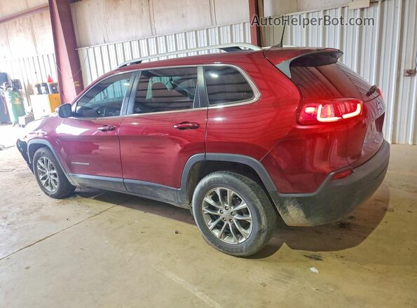 1C4PJLLB9KD132776 2019 JEEP CHEROKEE Maroon Rear left