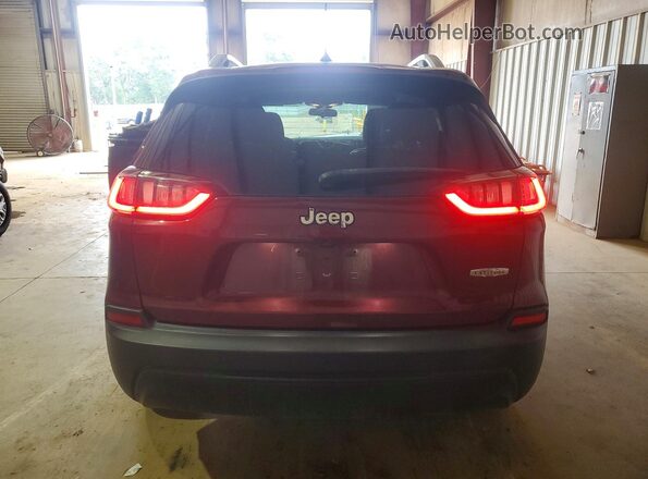 1C4PJLLB9KD132776 2019 JEEP CHEROKEE Maroon Rear view